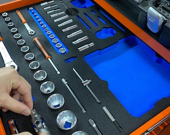 Custom Tool Organizer: CNC-Cut Foam Inlay for Toolbox