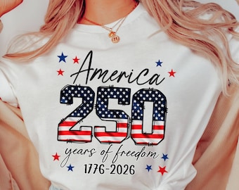 USA 250-jähriges Jubiläum Shirt, 4. Juli 250 Jahr Shirts, Made in America T-Shirt, Unabhängigkeitstag Geschenk, Unabhängigkeitstag Geschenk