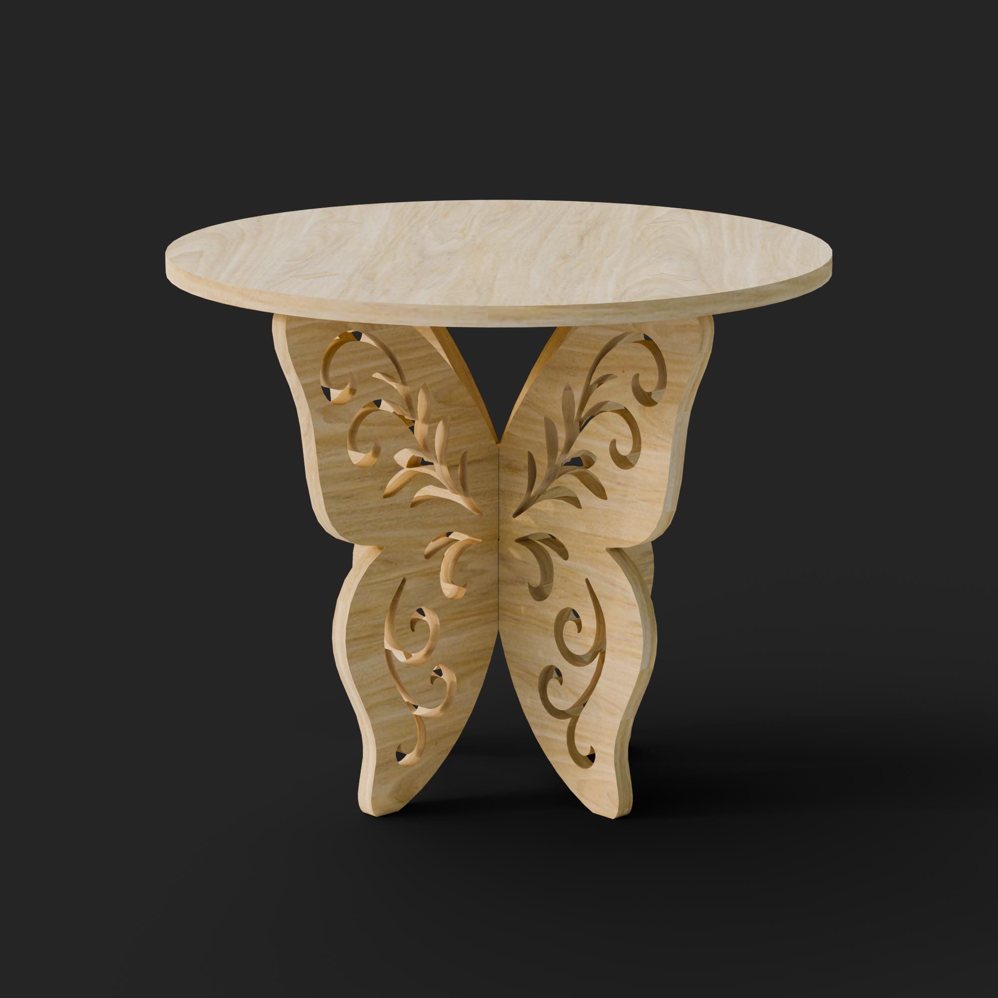 Butterfly CNC Table – Digital Download (dxf, Svg, Pdf) - Etsy