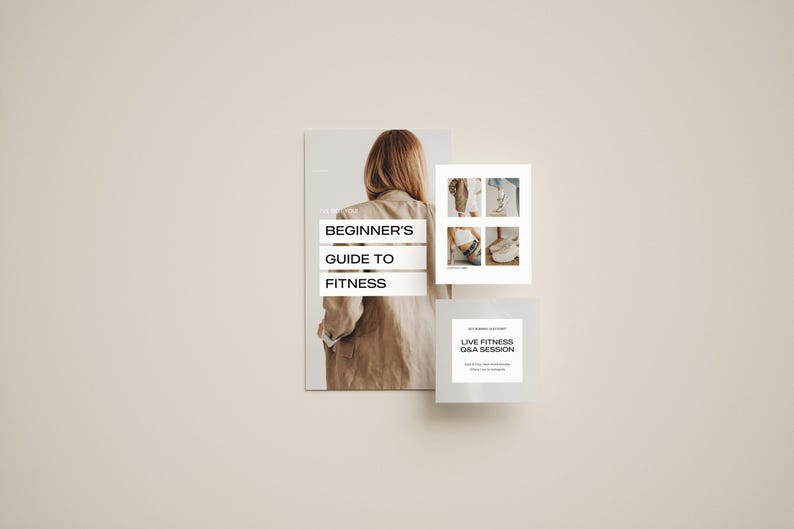 Fitness Coach Social Media Templates: Gym Instagram, Canva Posts ...