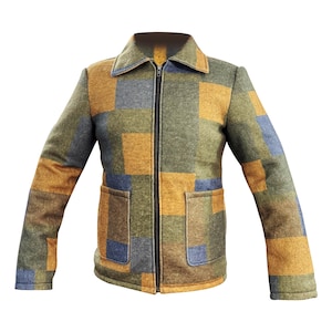 Brown Plaid Jacket for Men: Stylish Fall Outerwear