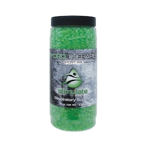 Stimulate Hydrotherapies Sport Rx Crystals – Sports Recovery Bath Salts, Epsom Salt Bath Crystals With Peppermint & Eucalyptus image 1