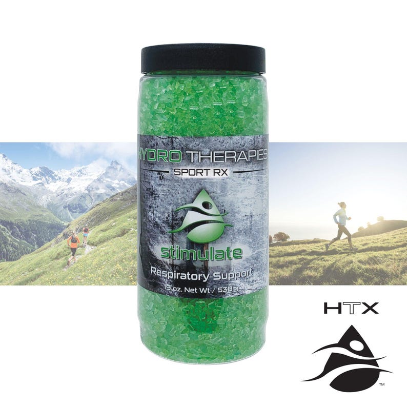 Stimulate Hydrotherapies Sport Rx Crystals – Sports Recovery Bath Salts, Epsom Salt Bath Crystals With Peppermint & Eucalyptus image 3