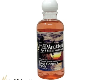 Black Coconut Sands Aromatherapy For Hot Tubs – Insparation 9Oz Spa Aromatherapy Scents & Hot Tub Fragrance