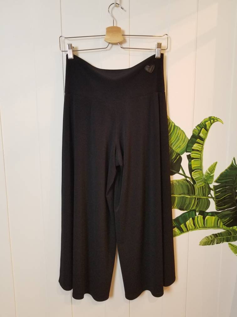 Gaucho Pants in Organic Bamboo Crop Pants Flare Pants | Etsy