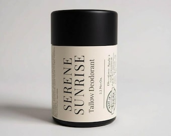 Serene Sunrise Tallow Deodorant