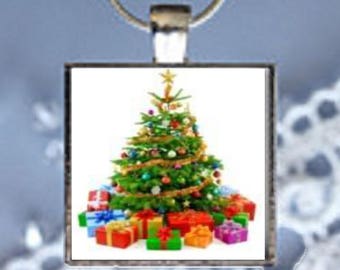 Pendant Necklace Christmas Tree