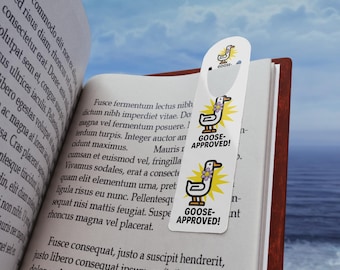 Bookmark, Goose Approved, Goose, Cute Bookmark, Goose Approved Bookmark,