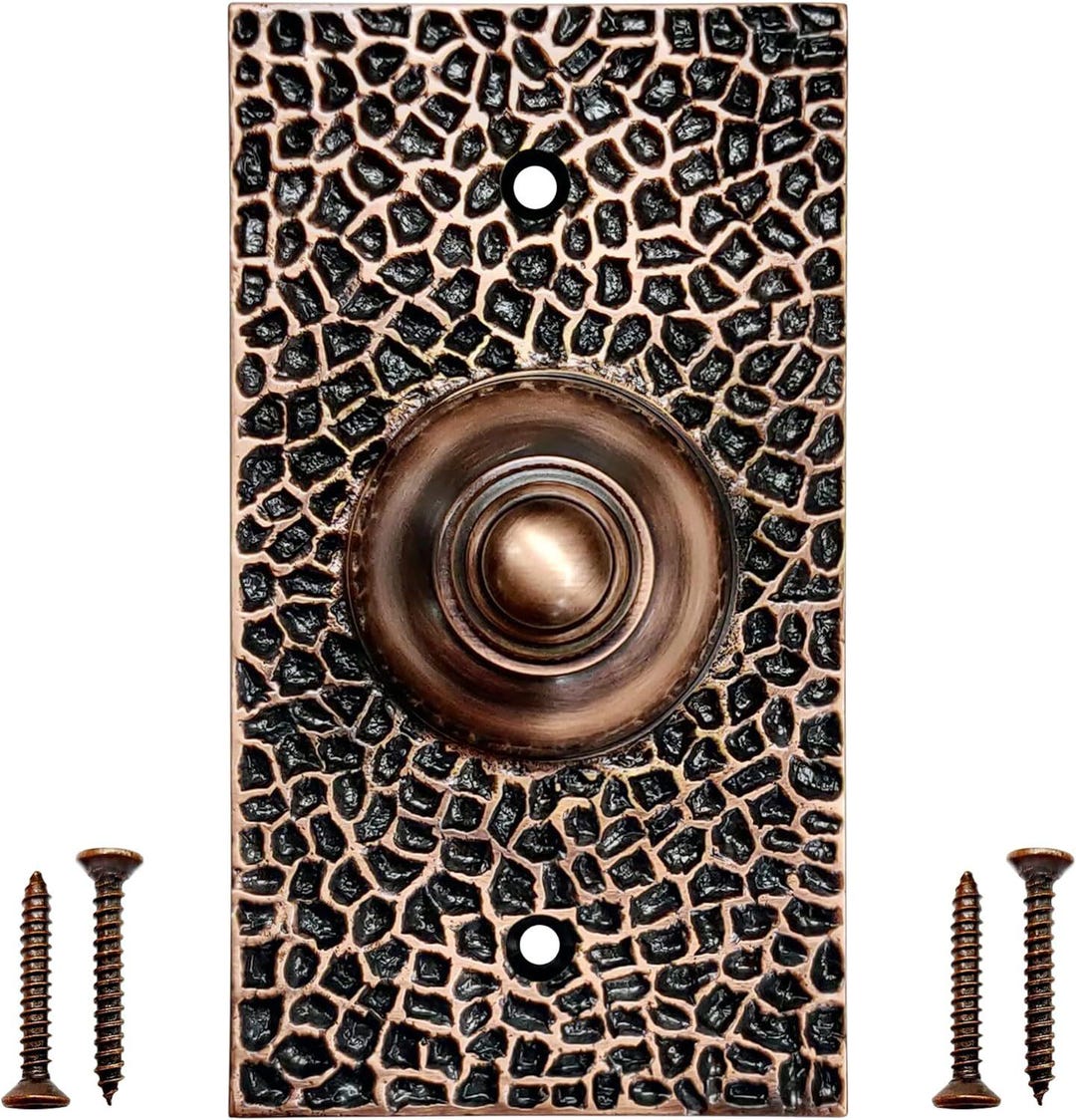 Door Bell Button – Bell Push Button – Doorbell Chime Wired - Doorbell ...