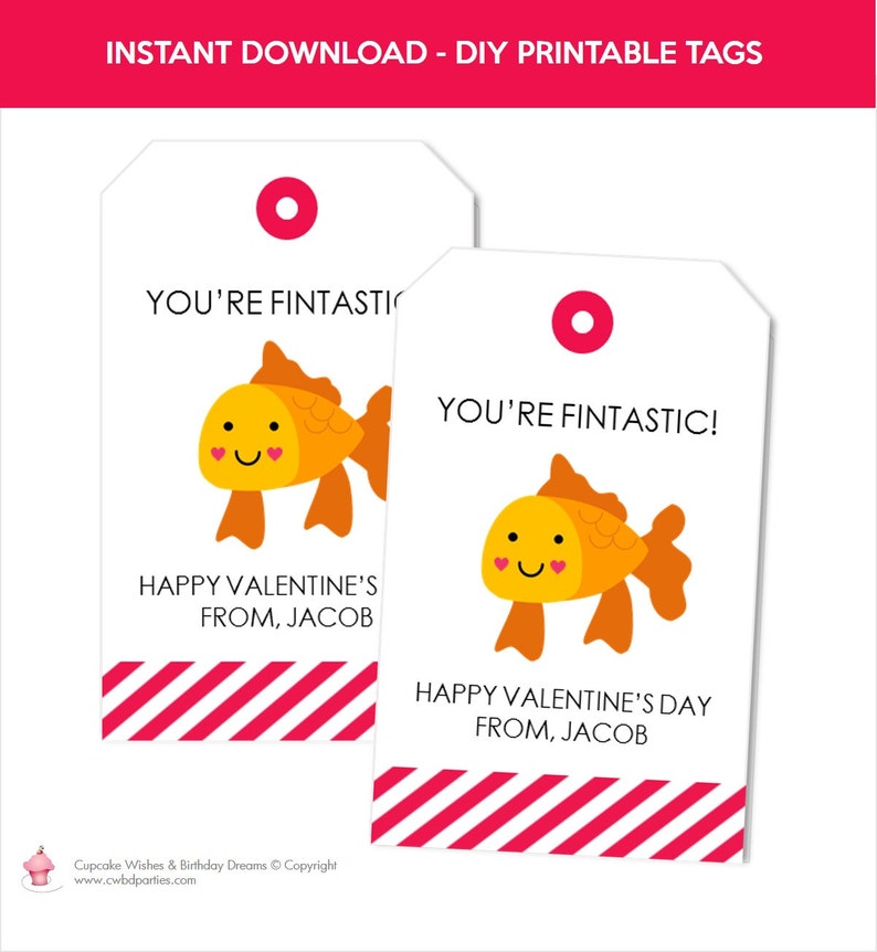 You re Fin tastic Valentine s Favor Tag Punny Etsy you-re-fin-tastic-valentine-s-favor-tag-punny-etsy