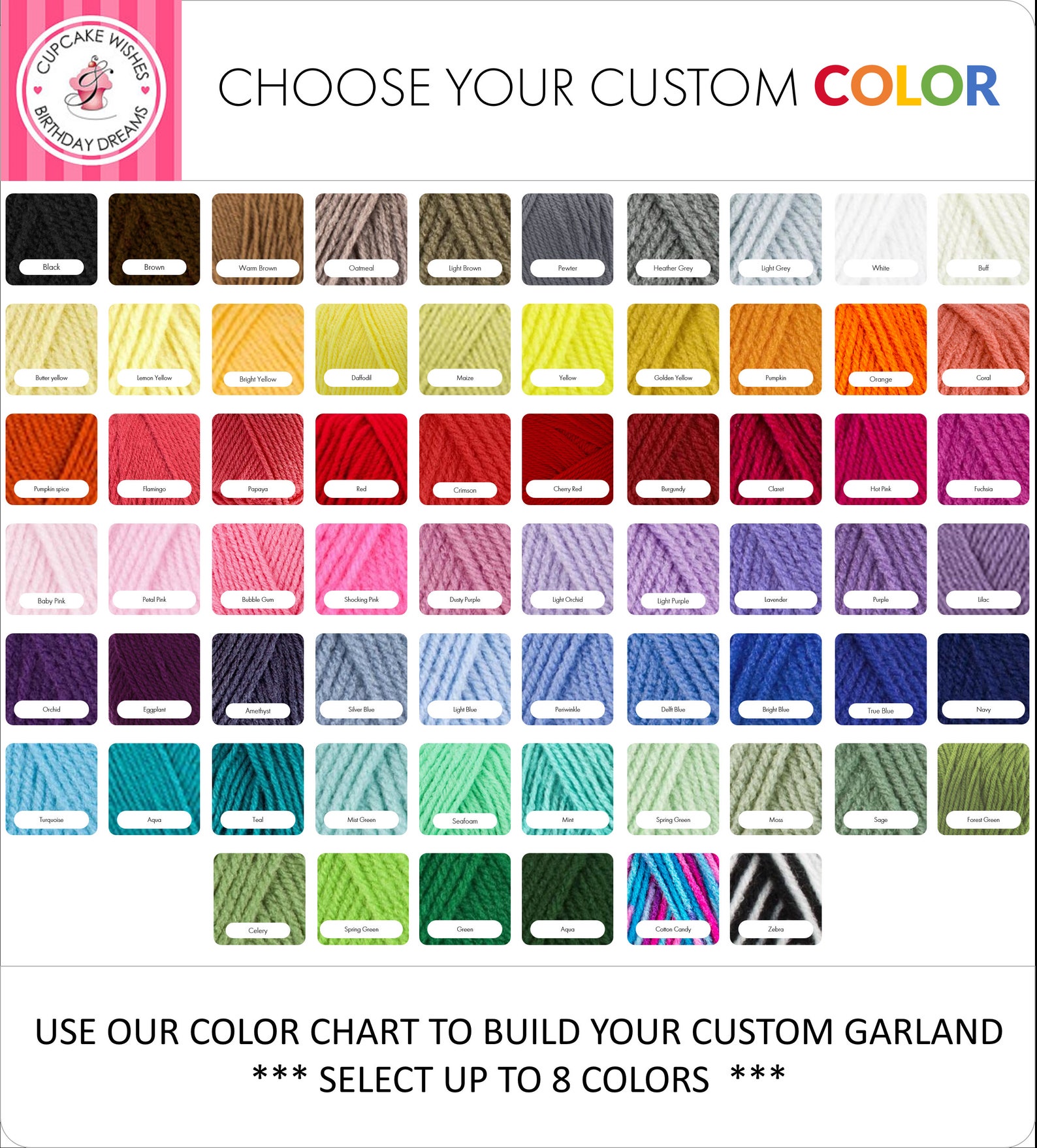 Rainbow Yarn Pom Pom Cake Topper Pom Poms Handmade Pom Etsy