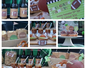 Football Themed Printable Party