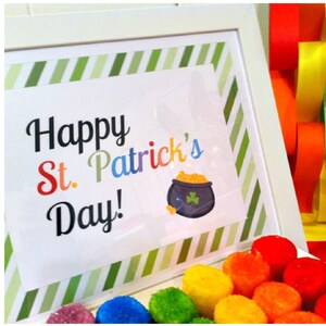 St. Patrick's Day Printable Sign | Happy St. Patrick's Day | Prints ...