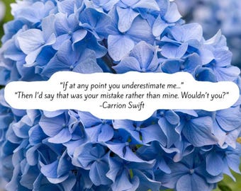 Carrion Swift Quote Sticker|Book merch