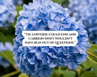 Kingfisher Quote Sticker|Book merch