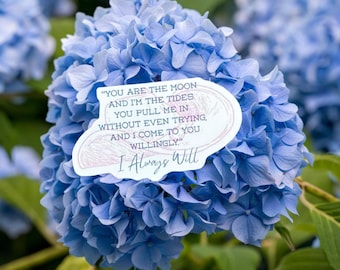 Swift and Saddled Book Quote Sticker