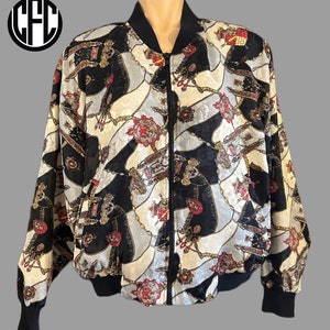 1990s Bomber jacket vintage nineties fashion original 90s