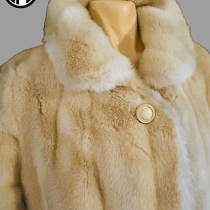 Couture faux fur luxury coat 1990’s coat original nineties coat genuine 90’s coat vintage faux fur coat 1990’s Tissavel couture coat