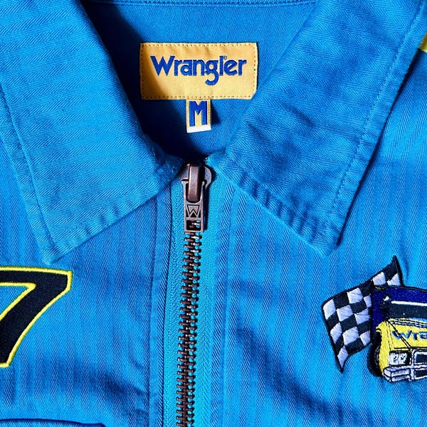 Vintage 90er Jahre Wrangler Jumpsuit, UK Größe 12-14