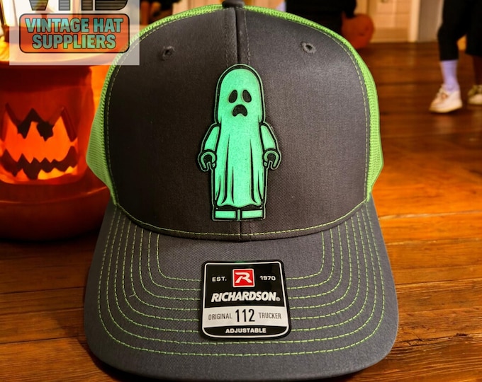 LEGO Minifig Ghost Glow in the Dark Trucker Hat