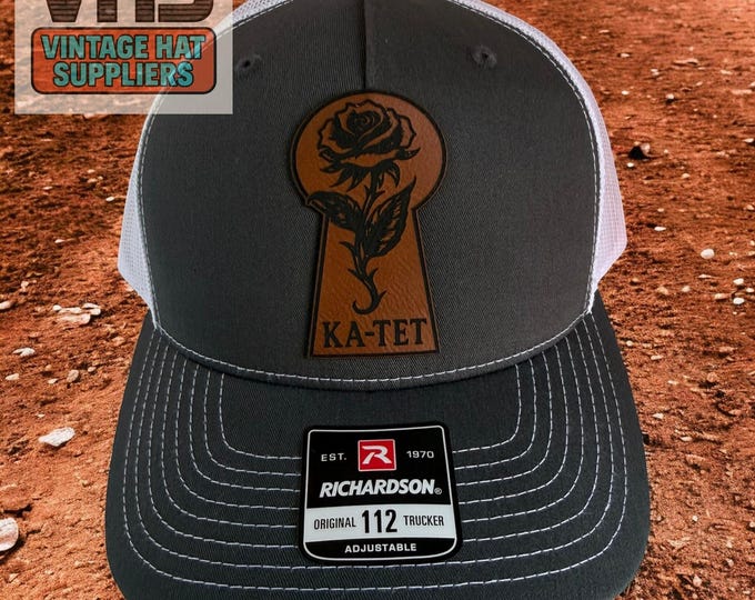 Dark Tower Inspired Trucker Hat: Ka-Tet Patch Snapback Cap