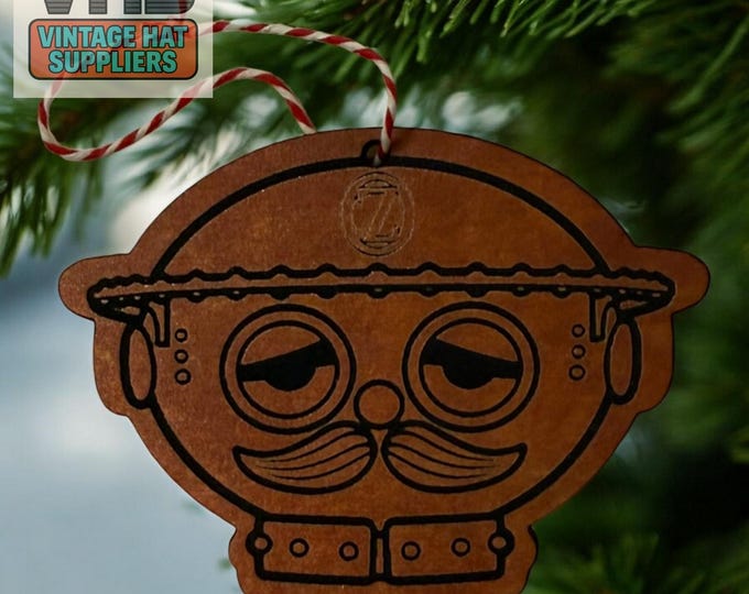 Wizard of Oz Tik-Tok Ornament: Frank L. Baum Robot Christmas Decoration