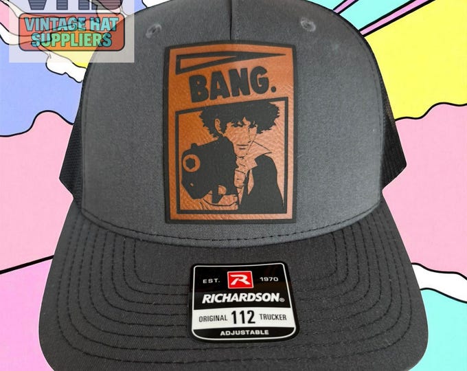 Cowboy Bebop Trucker Hat: Spike Spiegel Anime Snapback Cap