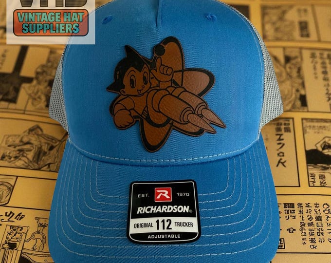 Astro Boy Trucker Hat: Retro Anime Snapback