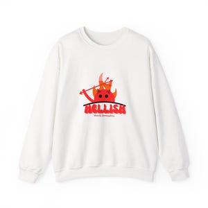 Mały diabeł w ogniu World Domination Heavy Blend Sweter z okrągłym dekoltem