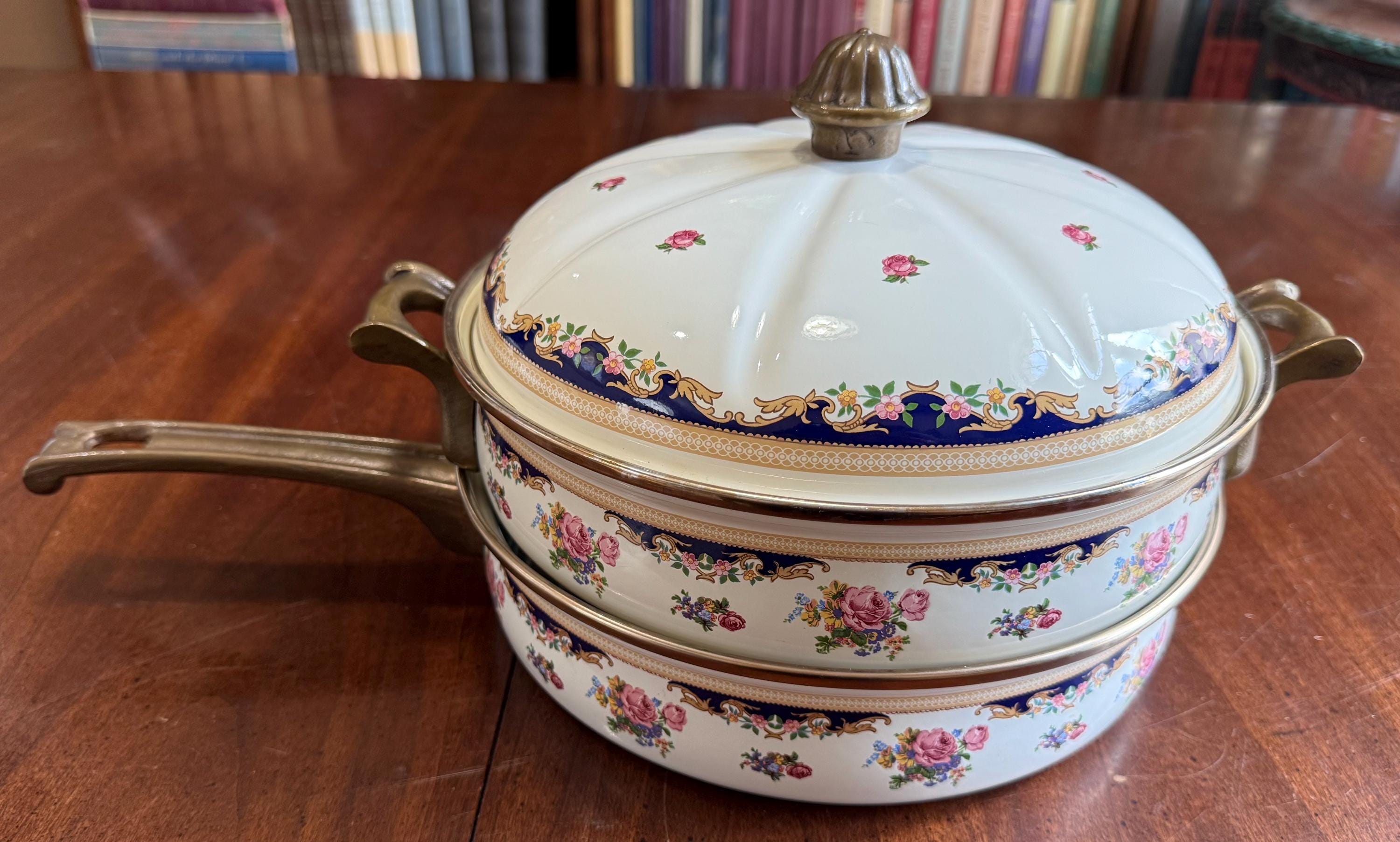 Ultra Rare! Vintage 1950's Asta Enamelware 17-piece Set – Pattern