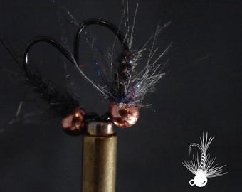 Tungsten Blue Grey and Copper Nymph (3-Pack)
