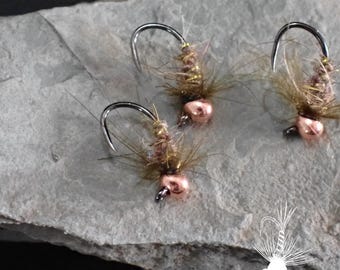Tungsten Hare and Copper Nymph (3-Pack)