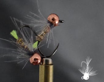 Tungsten Blue Collar Hare and Copper Nymph  (3-Pack)