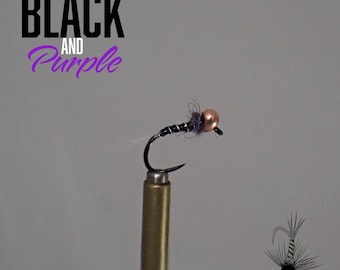 Black and Purple Thread Frenchie (3-Pack)