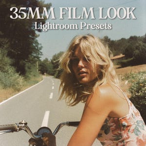 Vintage Film Look Lightroom Presets for Desktop & Mobile | Fuji, Kodak, Retro Grain, Analog 35mm Style, Analog Vintage Retro Filter