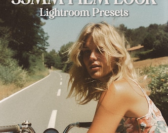 Vintage Film Lightroom Presets: Kodak, Fuji, Retro 35mm (Desktop & Mobile Downloadable Filters)