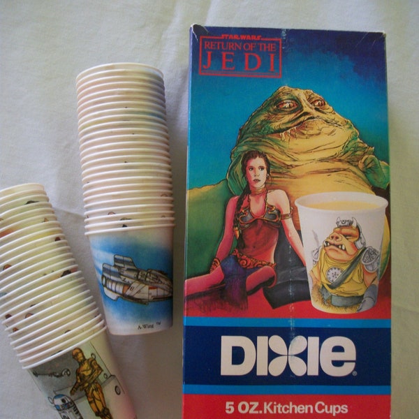 Vintage Star Wars Return of the Jedi Dixie Cups