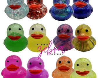 Viral Gummy Duck Fidget Squeeze Toy - Pick Your Filling|Style