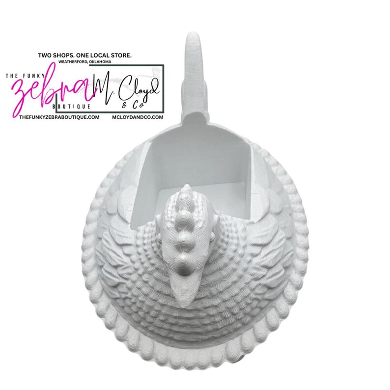 Farmhouse Chicken Hen on Nest Soap Holder - Vintage White image 7