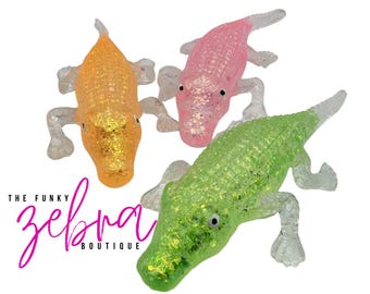 Alligator Sugar Squeeze Fidget Toy - Pick Your Color