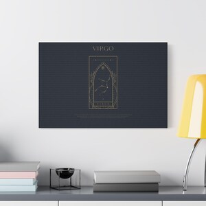 Carte du zodiaque : Vierge.