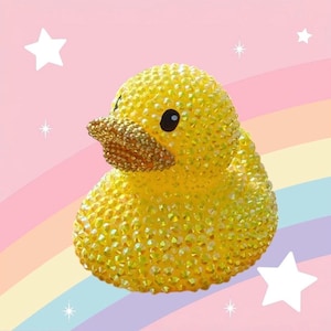 Patito de goma deslumbrante