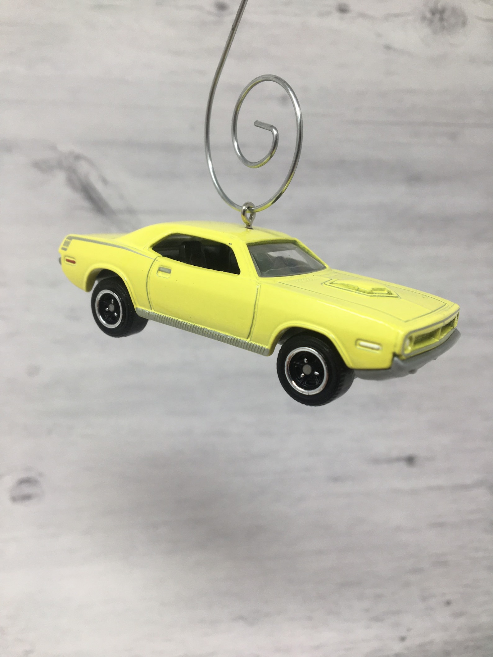 Matchbox Plymouth Cuda 1970 diecast car keychain and ornament Etsy