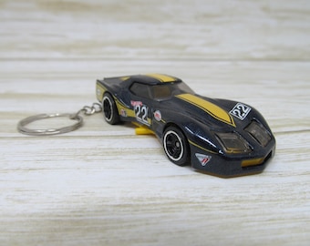 Vintage 1967 Hot Wheels Corvette: Red Line Wheels, Hong Kong