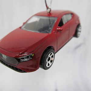 2019 Mazda 3 die-cast car ornament