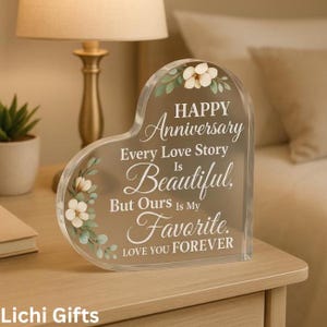 Wedding Gift, Married Acrylic Plaque, Wedding Gift for Couple, Married Plaque Gift for Couple, Wedding Keepsake Gift