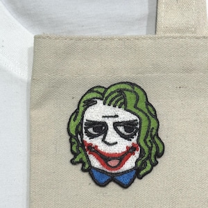 Joker stitching patch