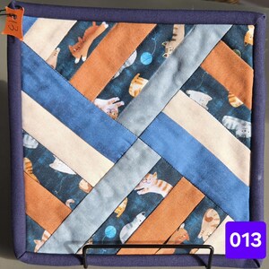 Quilted Hot Pads - MORE Cats!! (1 pc)
