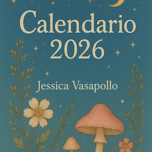 Calendario 2026 stampabile floreale – Planner maschile con spazio note – File PDF A4