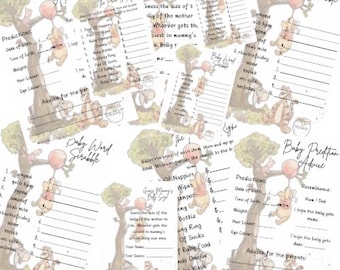 Winnie the Pooh baby shower games